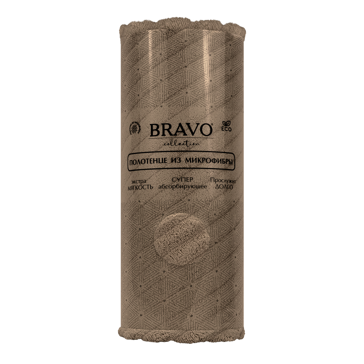 Полотенце BRAVO Рельеф 50 x 80 см 1 шт. - фото 5