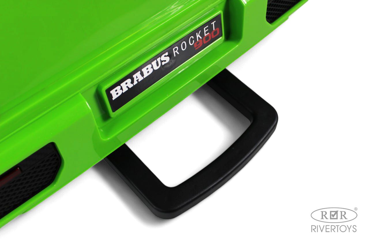 Электромобиль RIVERTOYS Mercedes Z999ZZ-GREEN С пультом ДУ - фото 3