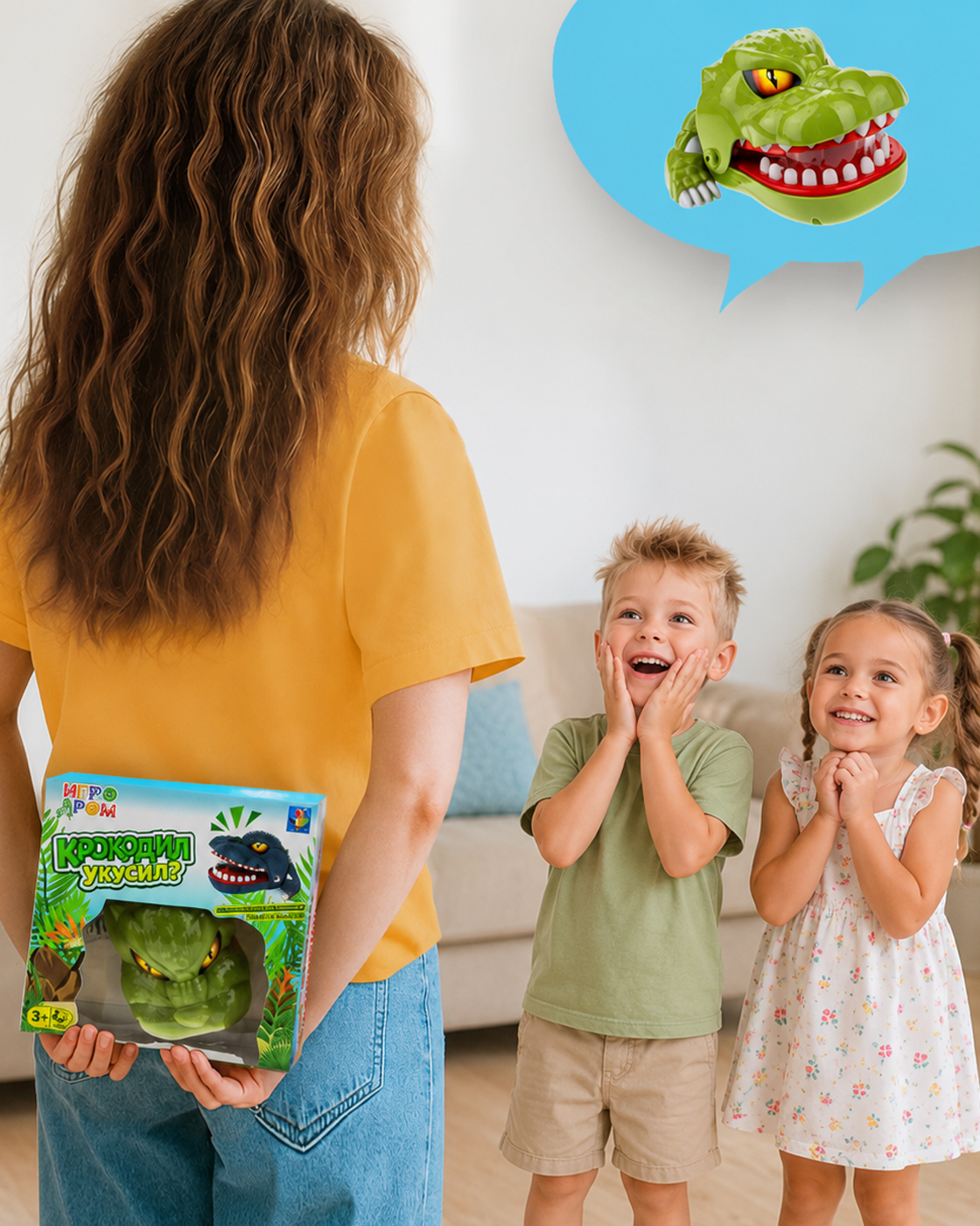 Настольная игра 1TOY дантист Зубастик 1шт - фото 6