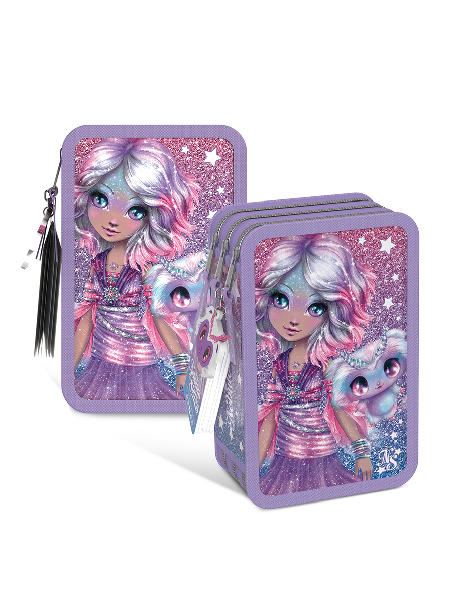 Пенал книжка Nebulous Stars Estrelia (сиреневый) - фото 7