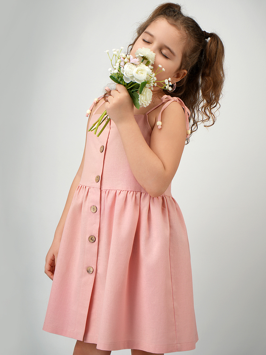 Сарафан HappyFox HFI3291пудра - фото 5