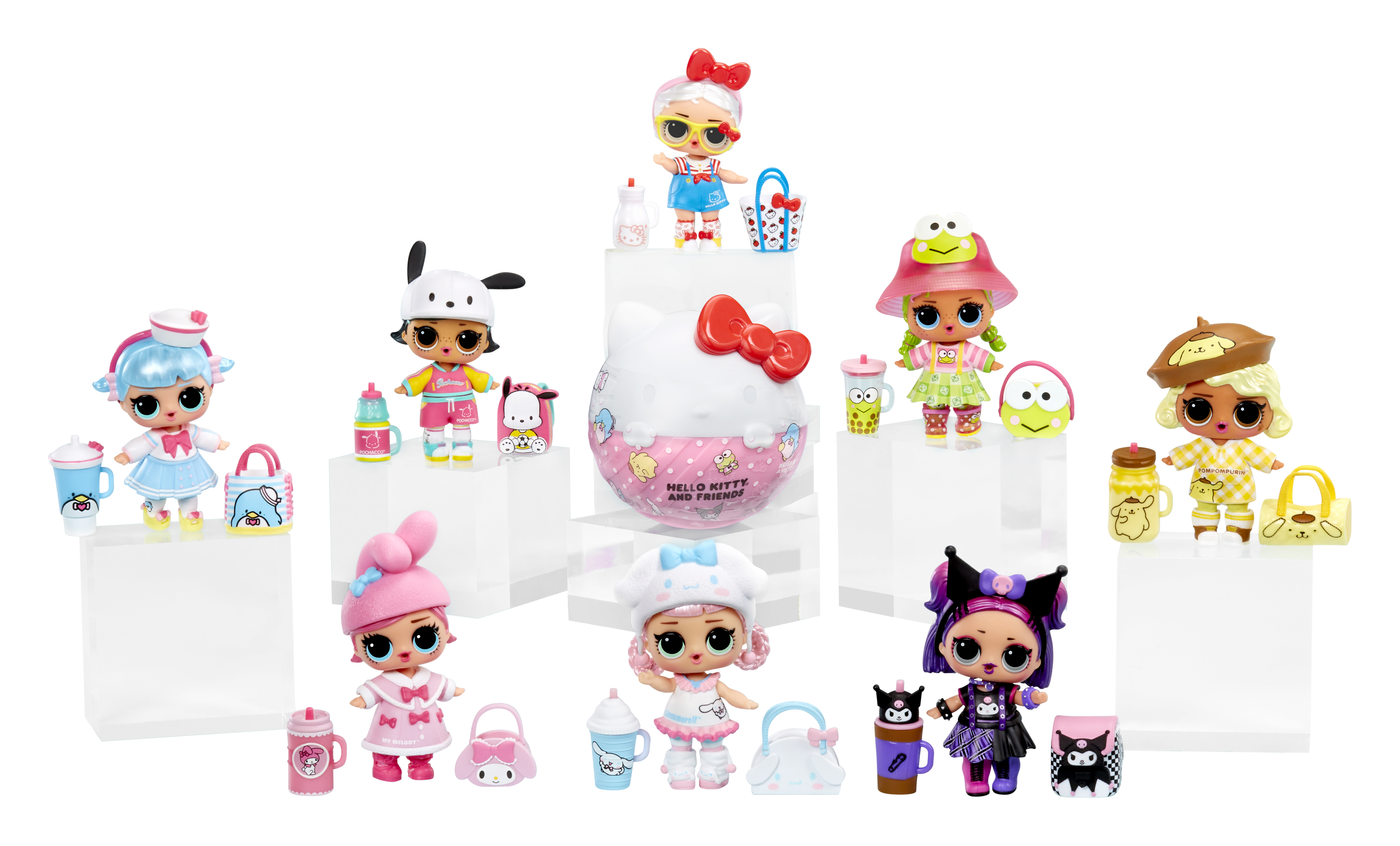 Кукла мини L.O.L. Surprise! в шаре Hello Kitty & Friends 523840 - фото 3