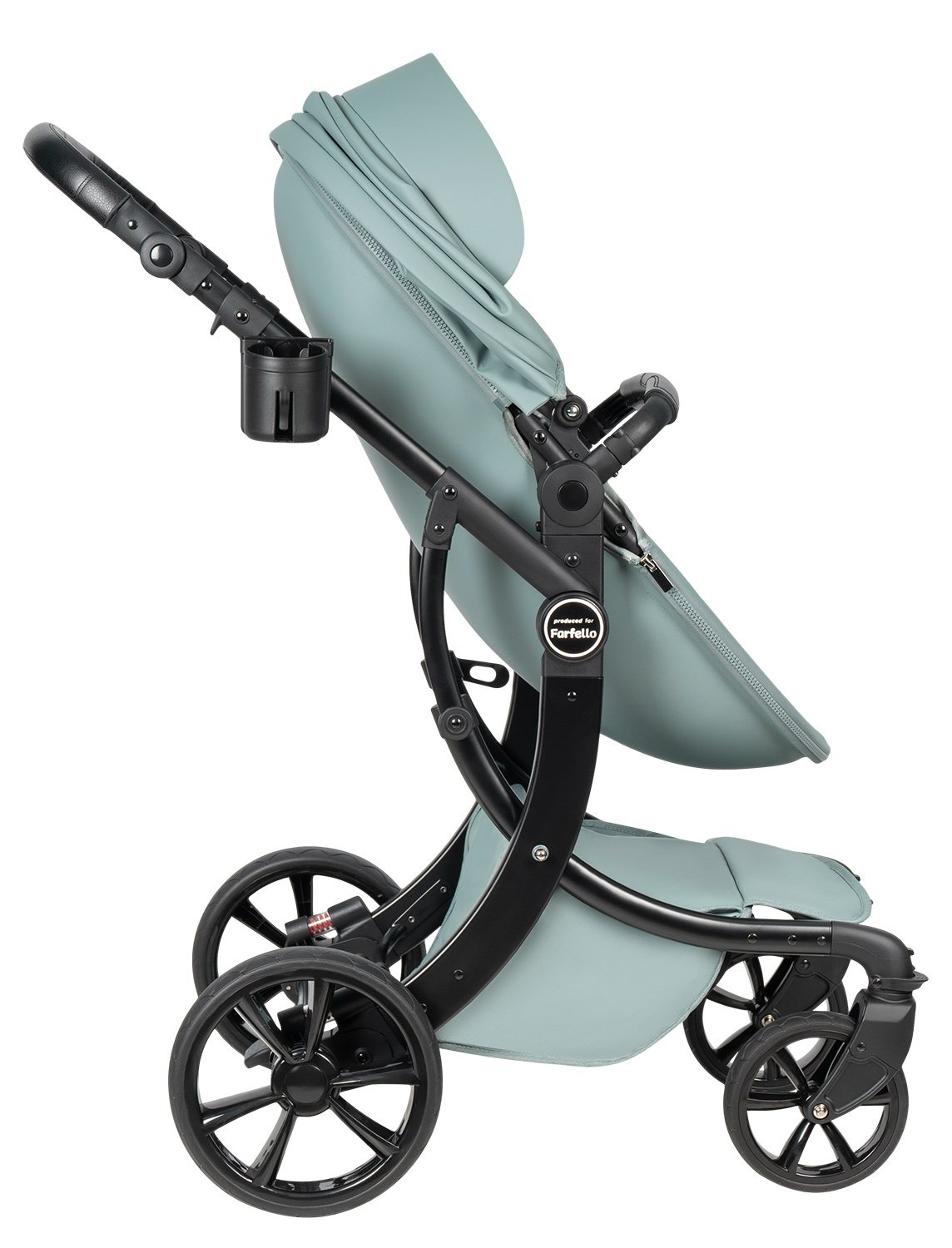 Коляска трансформер Aimile Spring бирюзовый - фото 13