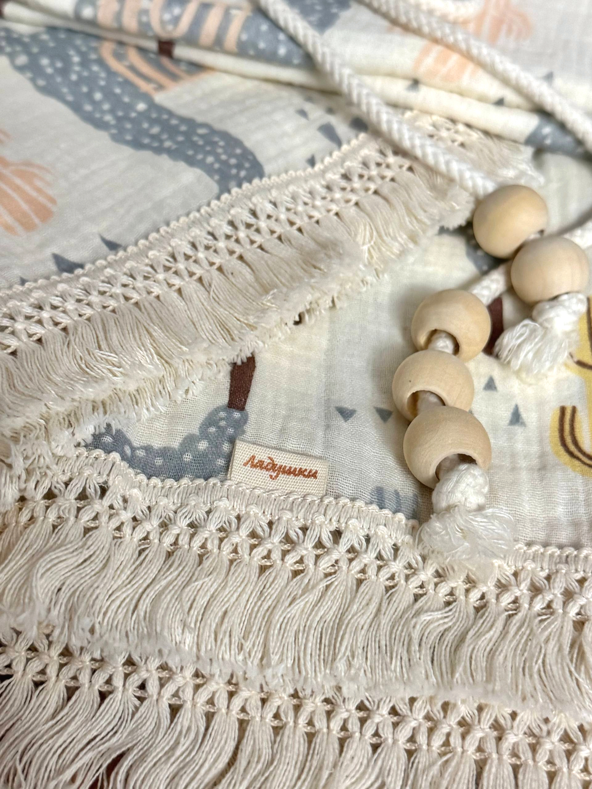 Плед Ладушки муслиновый 100 x 130 см муслин - фото 8