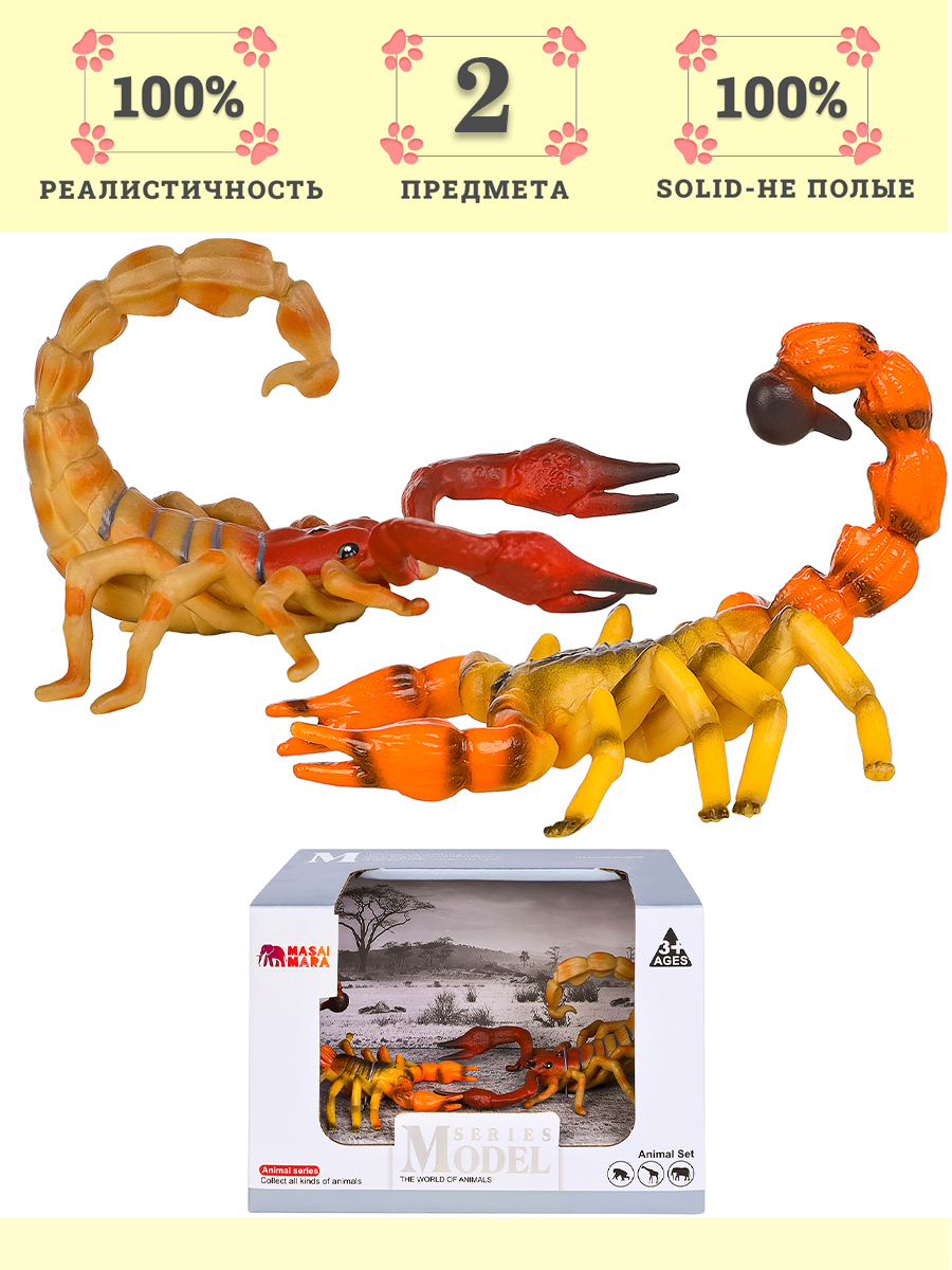 Игровой набор Masai Mara Семья скорпионов - фото 6