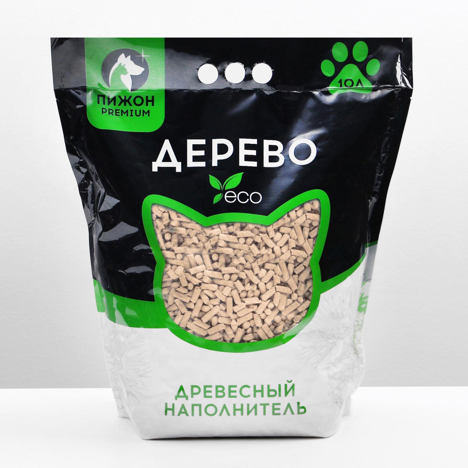 Наполнитель Пижон «Premium White» белые пеллеты 10 л - фото 2