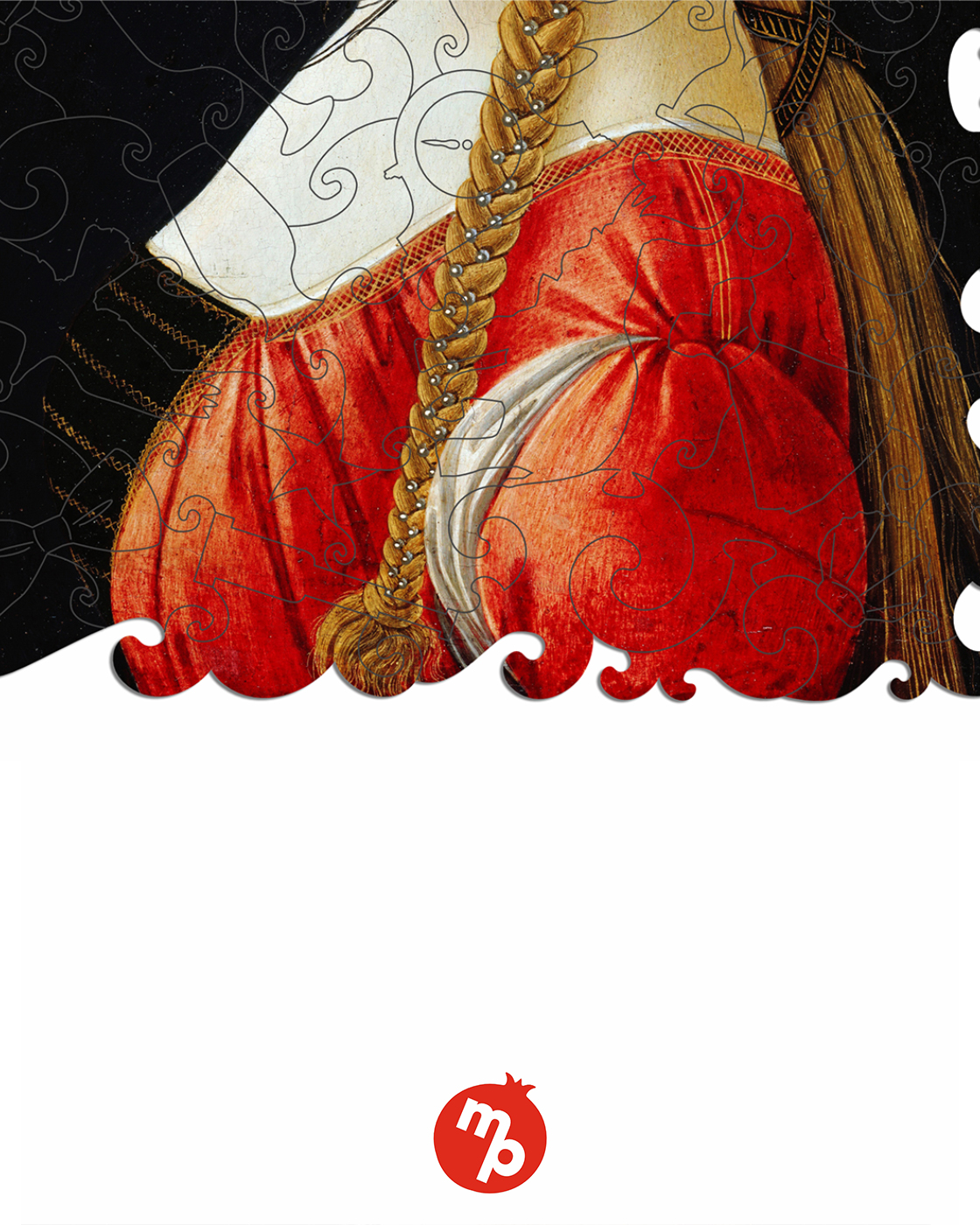 Пазл Melograno Боттичелли картина деревянный - фото 10