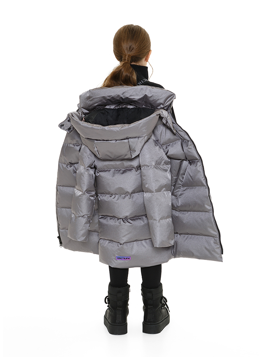 Пальто Arctiline Мартина-1 67881- DW-24 Темно-серый - фото 7