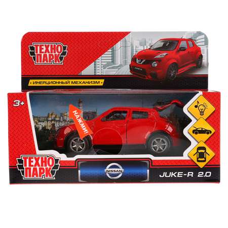 Автомобиль Технопарк Nissan Nissan Juke-R красный
