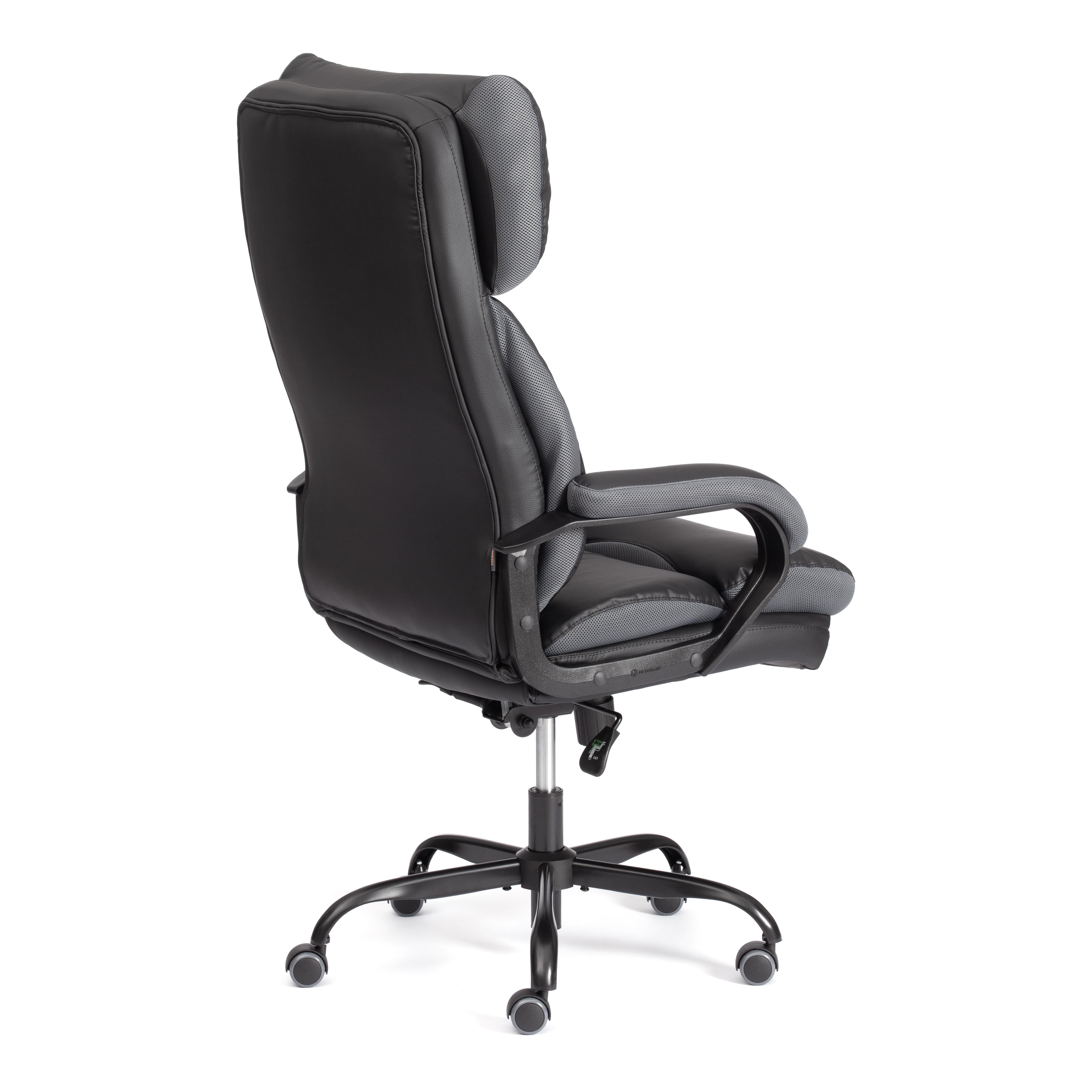 Компьютерное кресло TETCHAIR Дюк МеталБл черный серый - фото 6