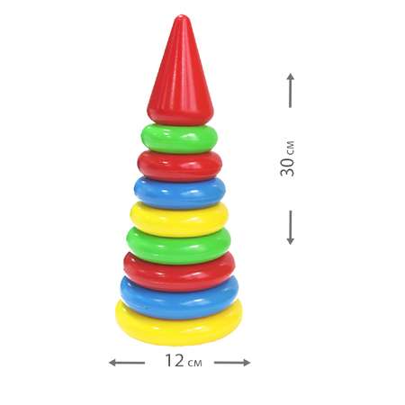 Игрушка Green Plast пирамидка