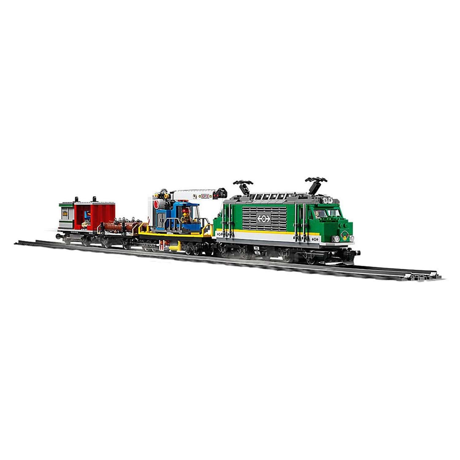 Конструктор LEGO City Trains Товарный поезд - фото 10