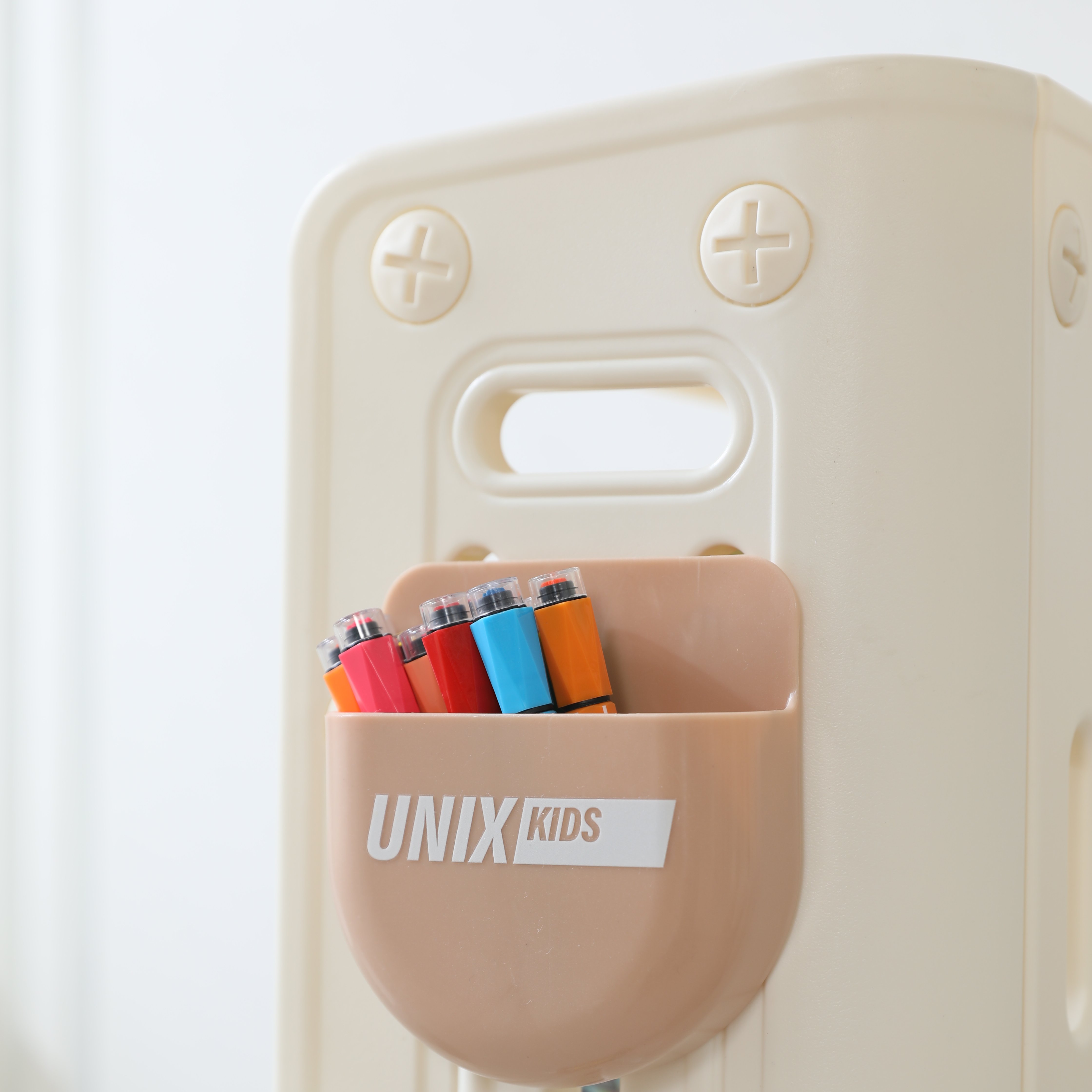 Стеллаж для книг UNIX Kids Babyrack 4 levels Camel - фото 18
