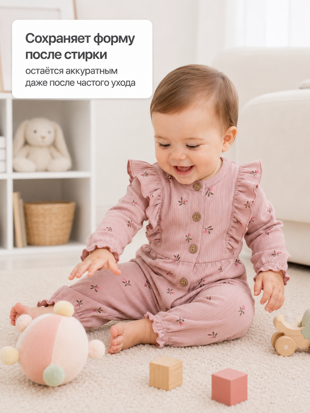 Комбинезон Рыжая Сова КБДрозЦветы - фото 3