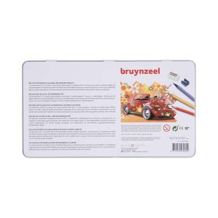 Карандаши цветные Bruynzeel 58 шт.