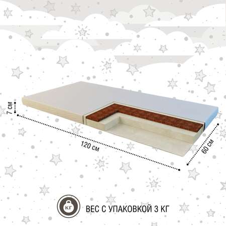 Матрас Sweet Baby Comfort 120х60