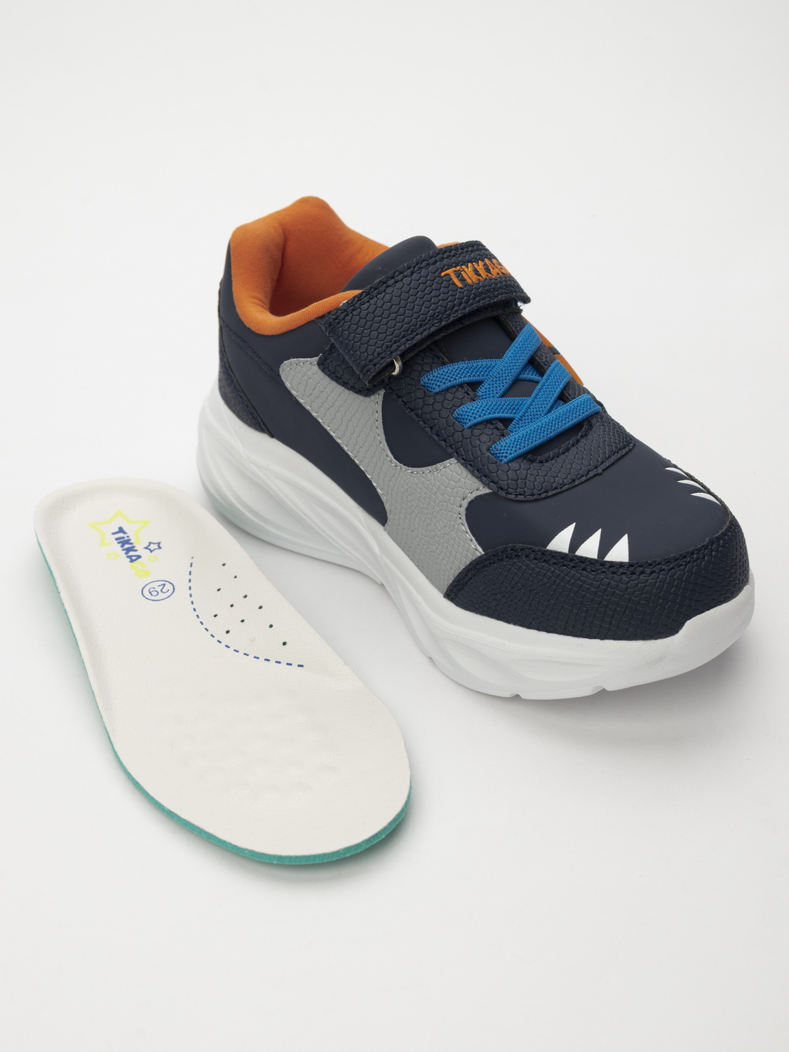 Кроссовки TikkaGo 1D11_50221_navy-grey - фото 8