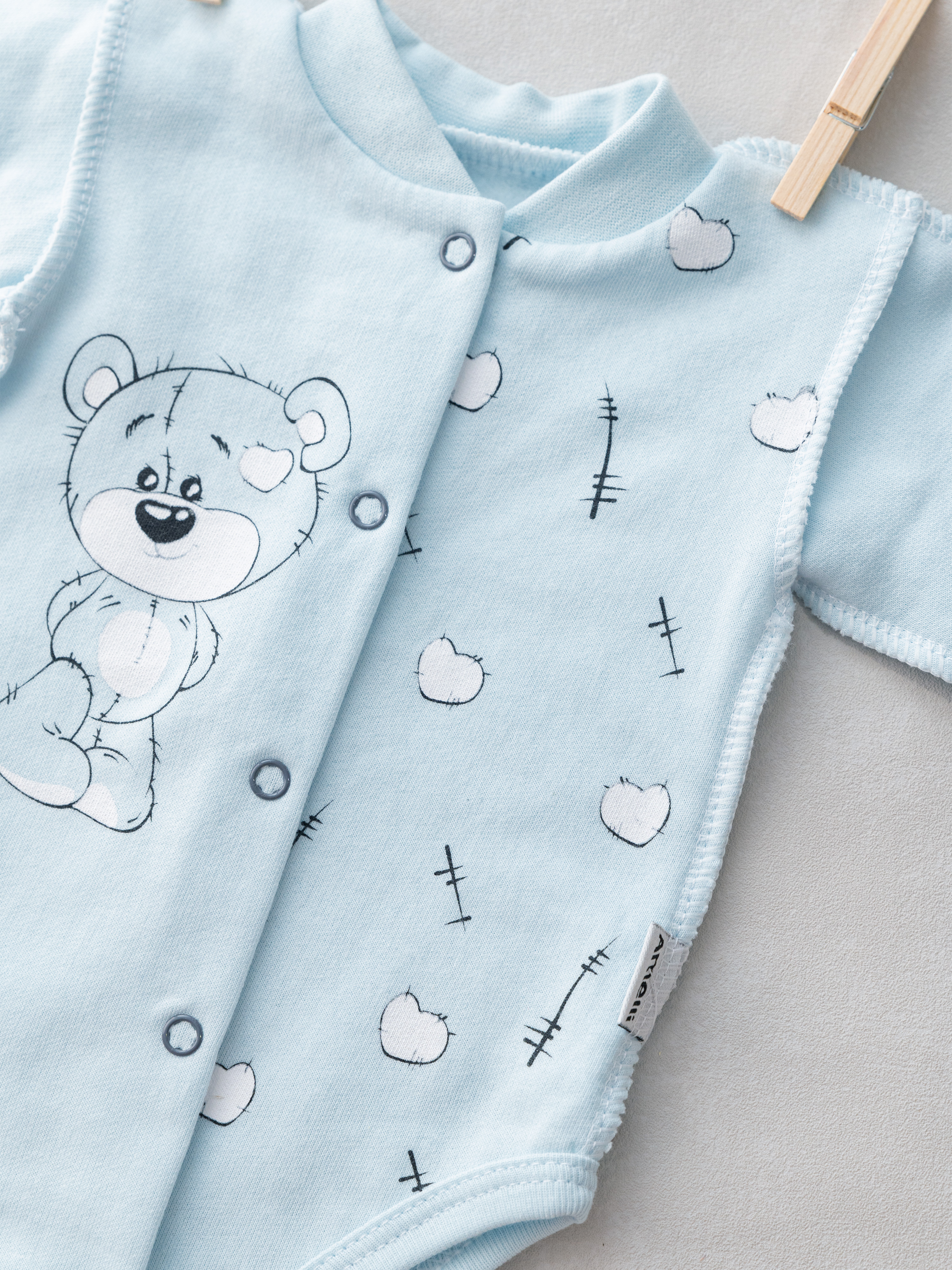 Боди и ползунки Amelli 290.140.0.293.055;230.005.0.293.055гол - фото 11