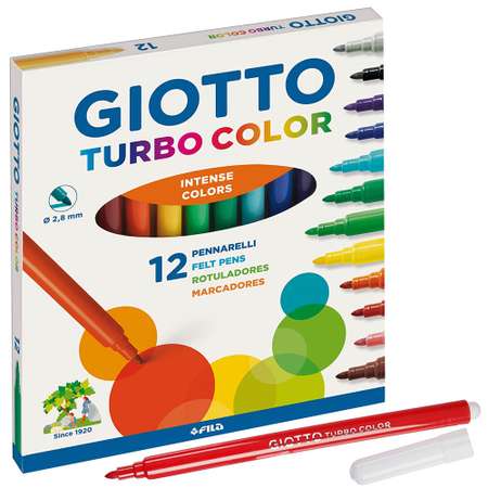 Фломастеры GIOTTO 12 цв.