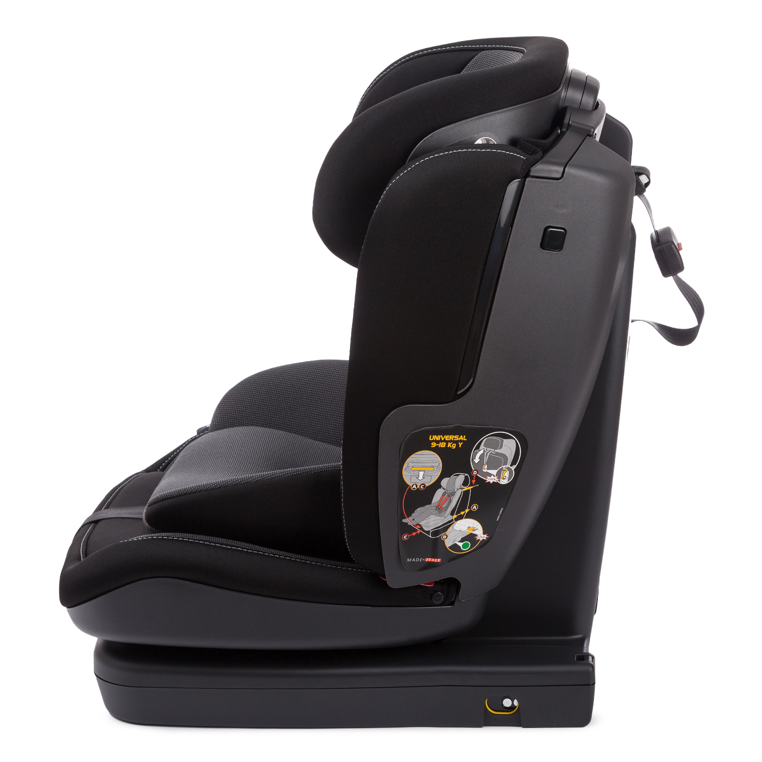Автокресло Peg-Perego Isofix 1/2/3 (9-36 кг) черный - фото 2