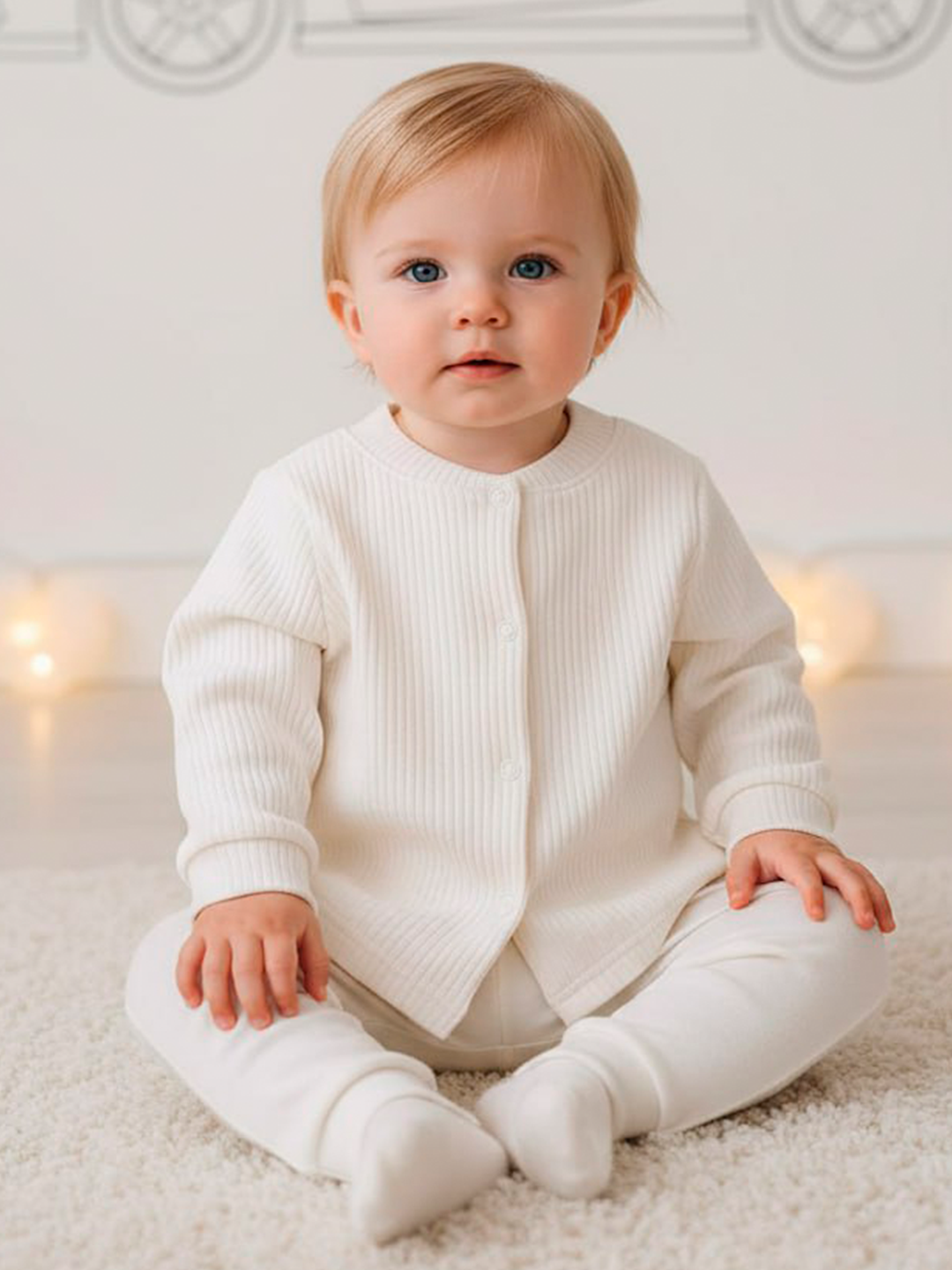 Кофточка 2 шт СовенокЯ 21-201/9-10 - фото 3