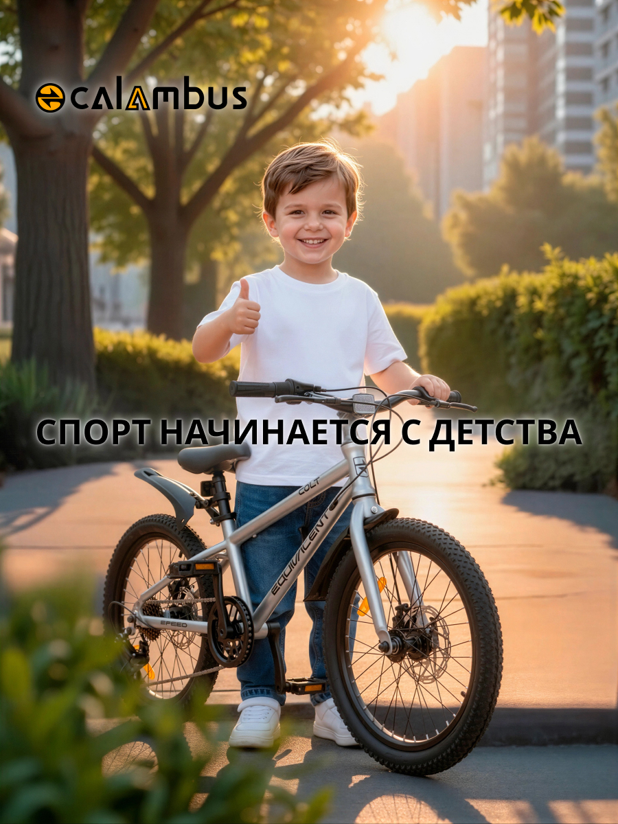 Двухколесный велосипед EQUIVALENT 20 дюймов - фото 2