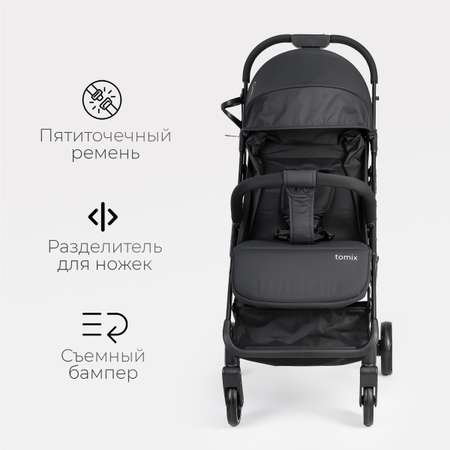 Коляска прогулочная Tomix Corsa черный