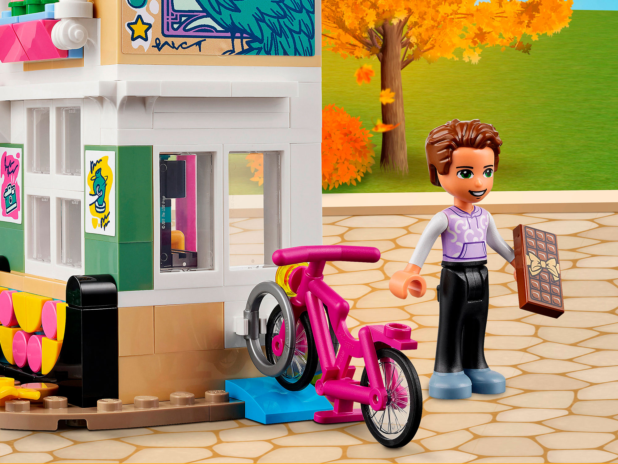 Конструктор LEGO Friends Художественная школа Эммы блочный - фото 20