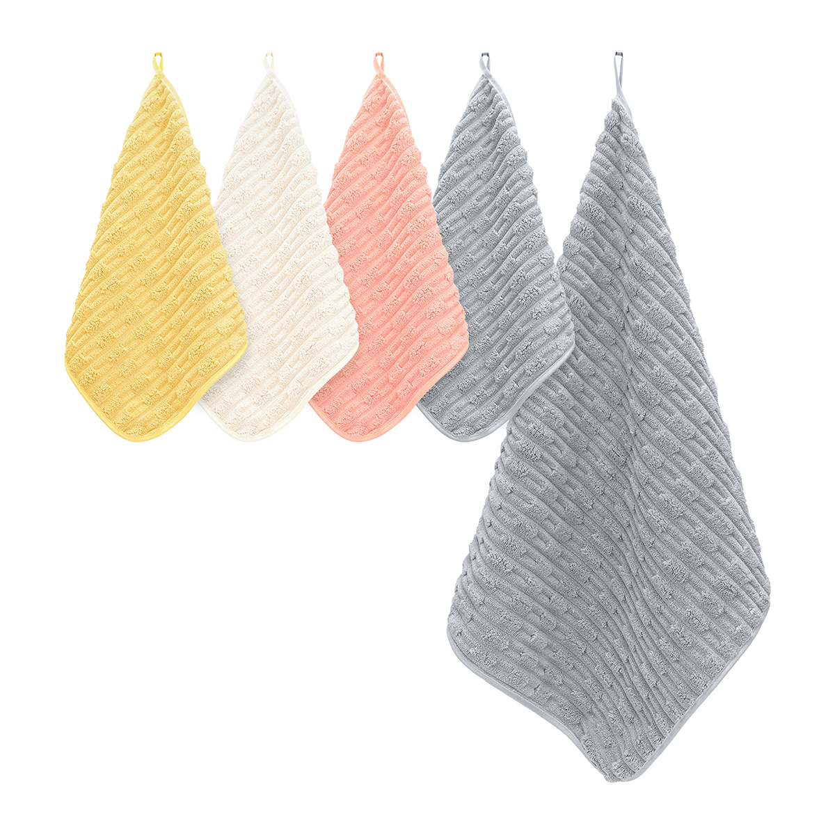 Полотенце BRAVO Фарбен 90 x 50 см 5 шт. - фото 4