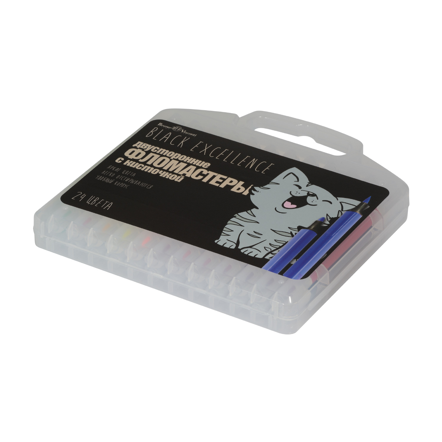 Фломастеры Bruno Visconti 24 шт. - фото 11