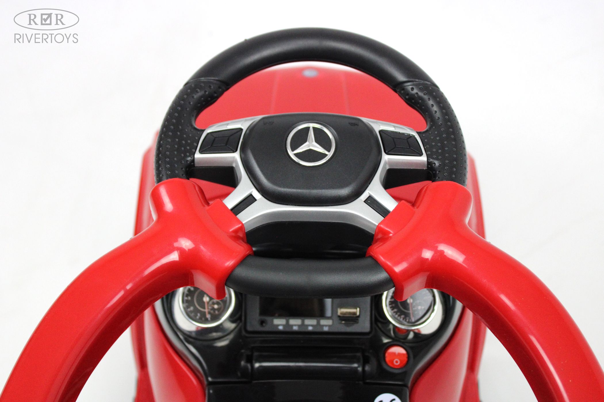 Электромобиль RIVERTOYS Mercedes A888AA-H-RED - фото 22