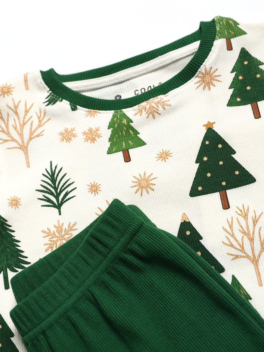 Пижама Соль и Перец SP0441KF/зелен/бел - фото 4