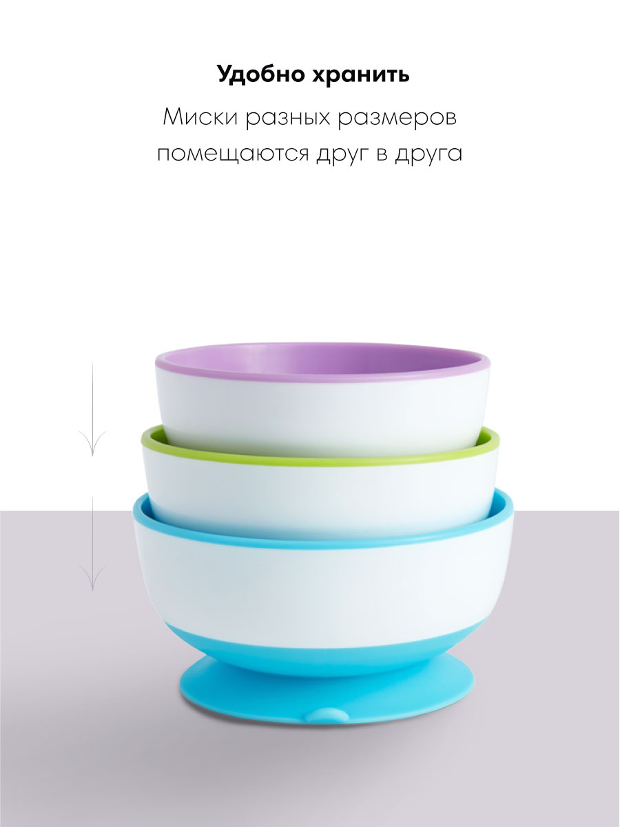 Тарелка Munchkin 250 мл 3 предм. - фото 5