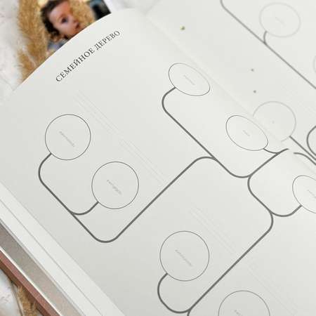 Альбомы для новорожденных Amabook Лён