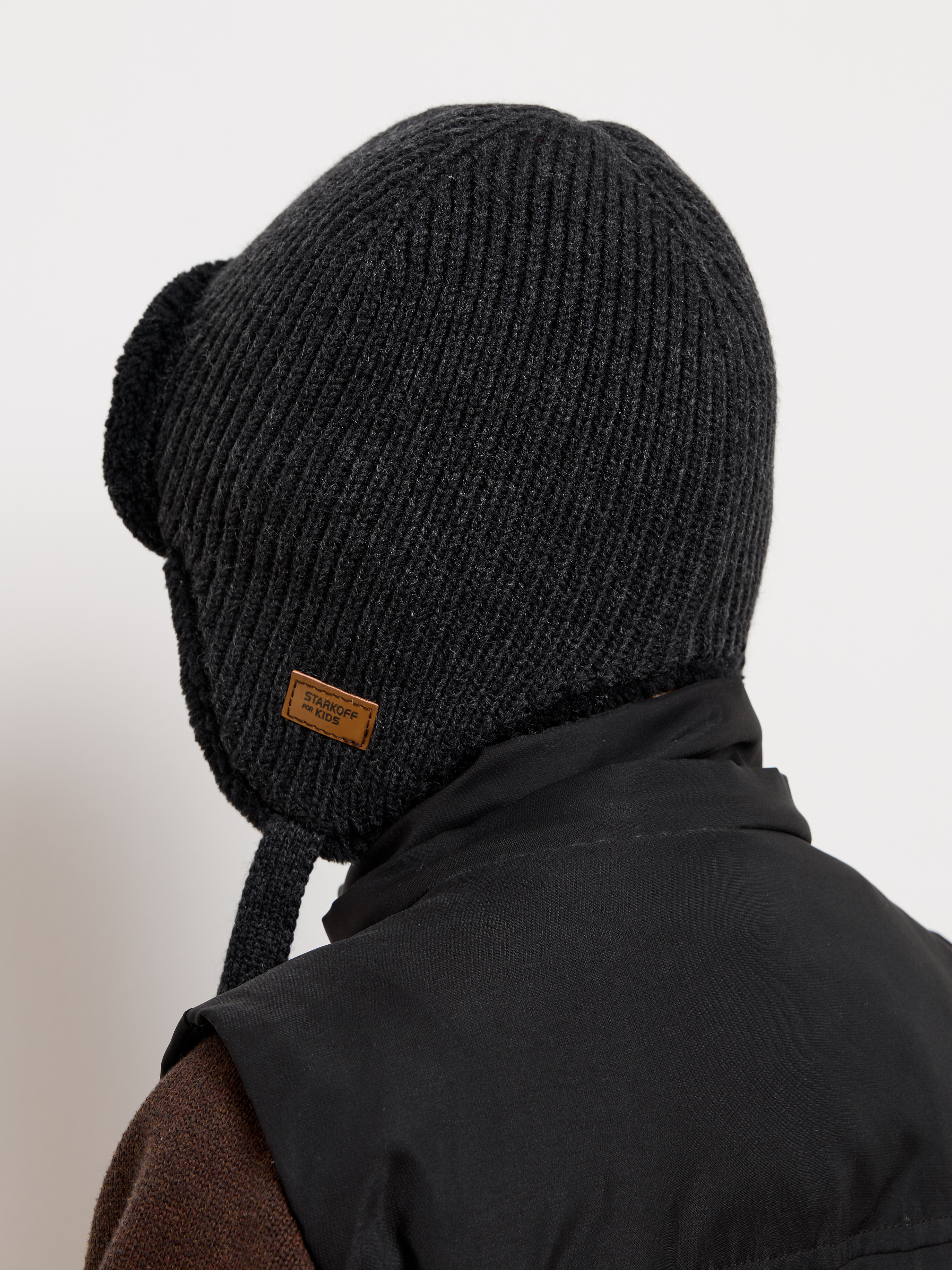 Шапка-ушанка Starkoff Kids Д301105 - фото 13