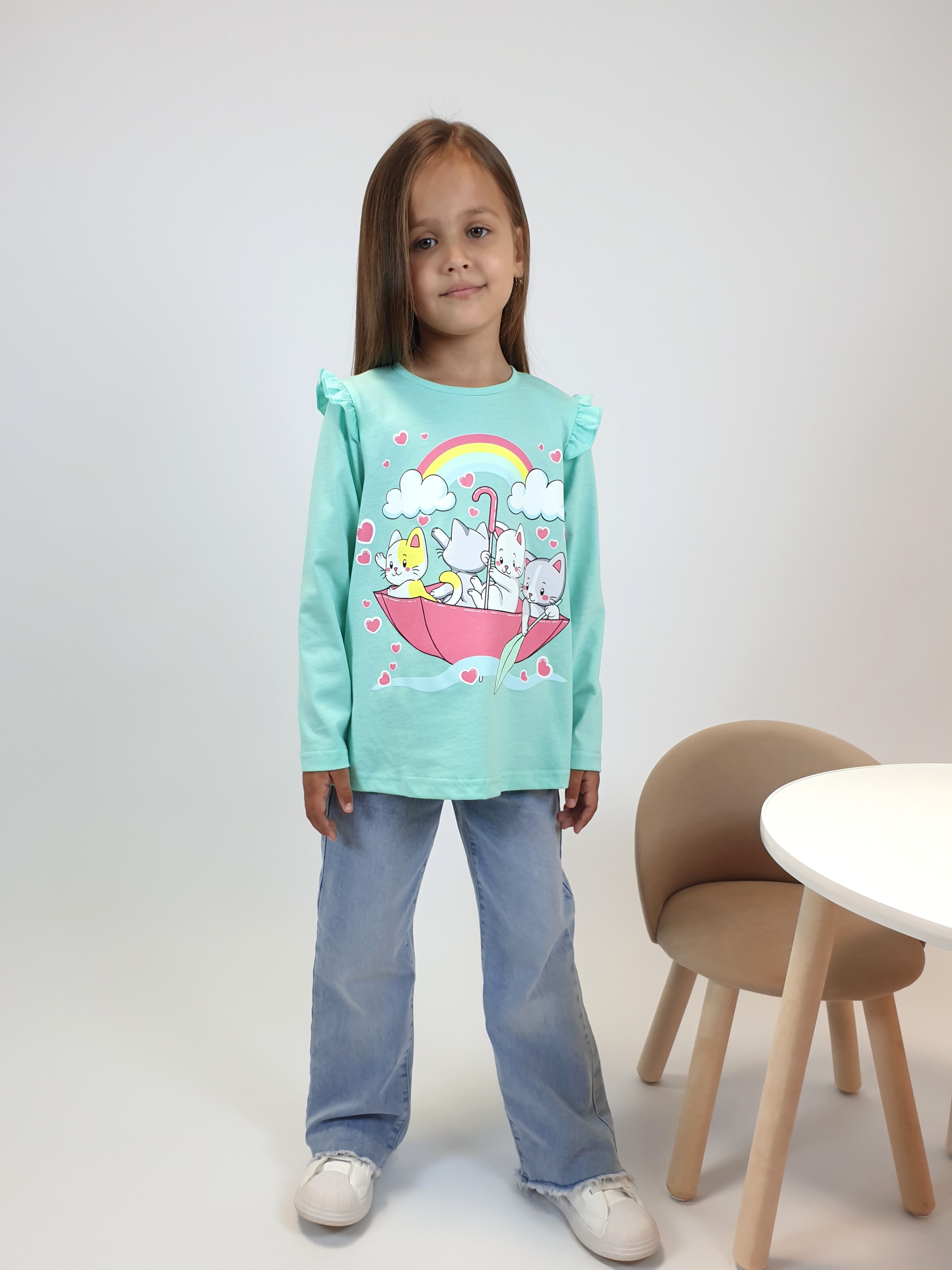 Лонгслив Luneva 4-124-6. - фото 1