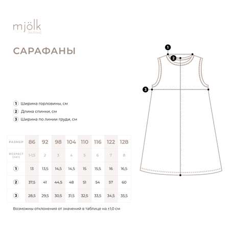 Сарафан Mjolk