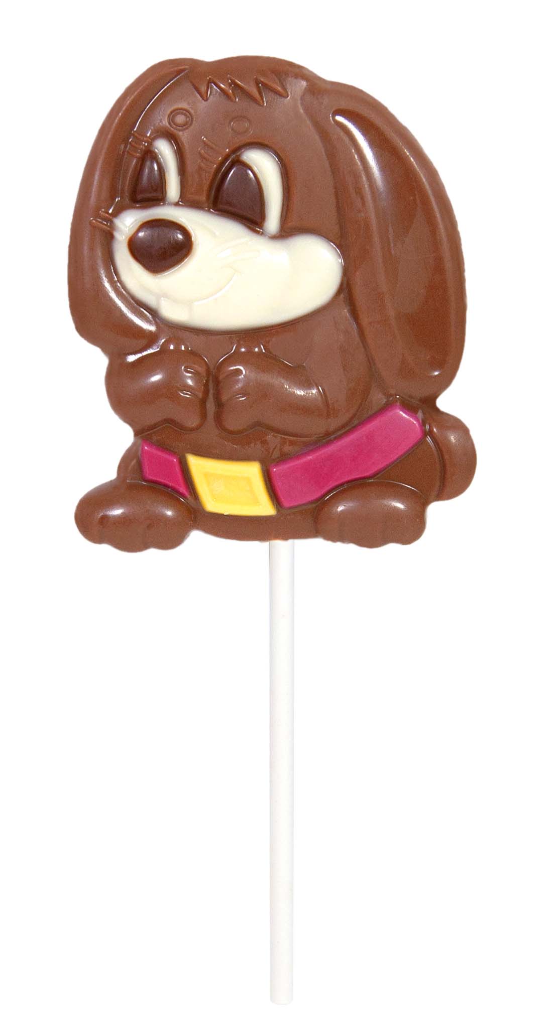 Кондитерское изделие из глазури Московская ореховая компания Шоколадная фигурка с печеньем Кролик - фото 6