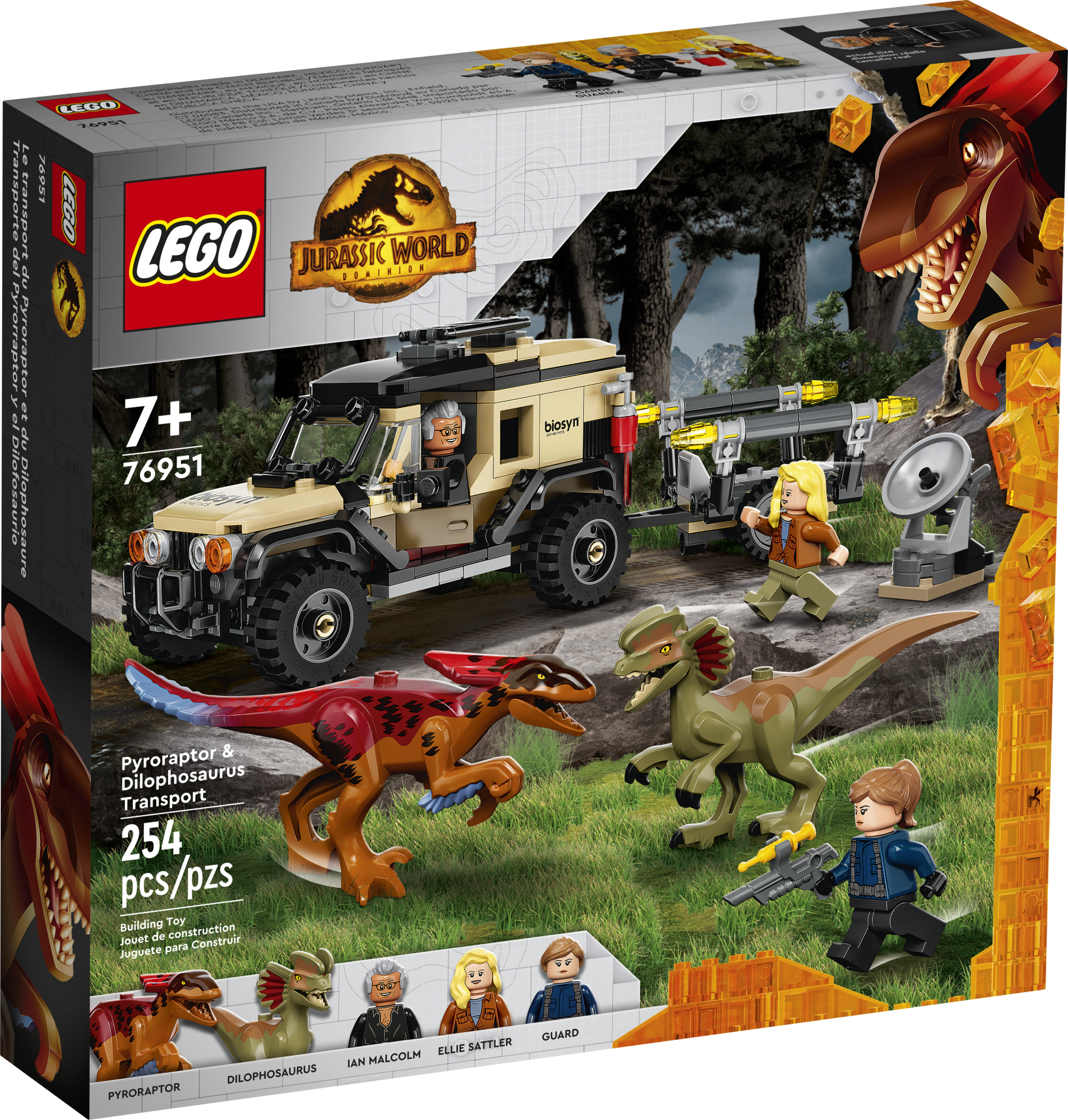 Конструктор LEGO Jurassic World 358 дет. - фото 1