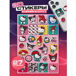 Наклейки PRIORITY Хеллоу Китти и Куроми 1 шт.
