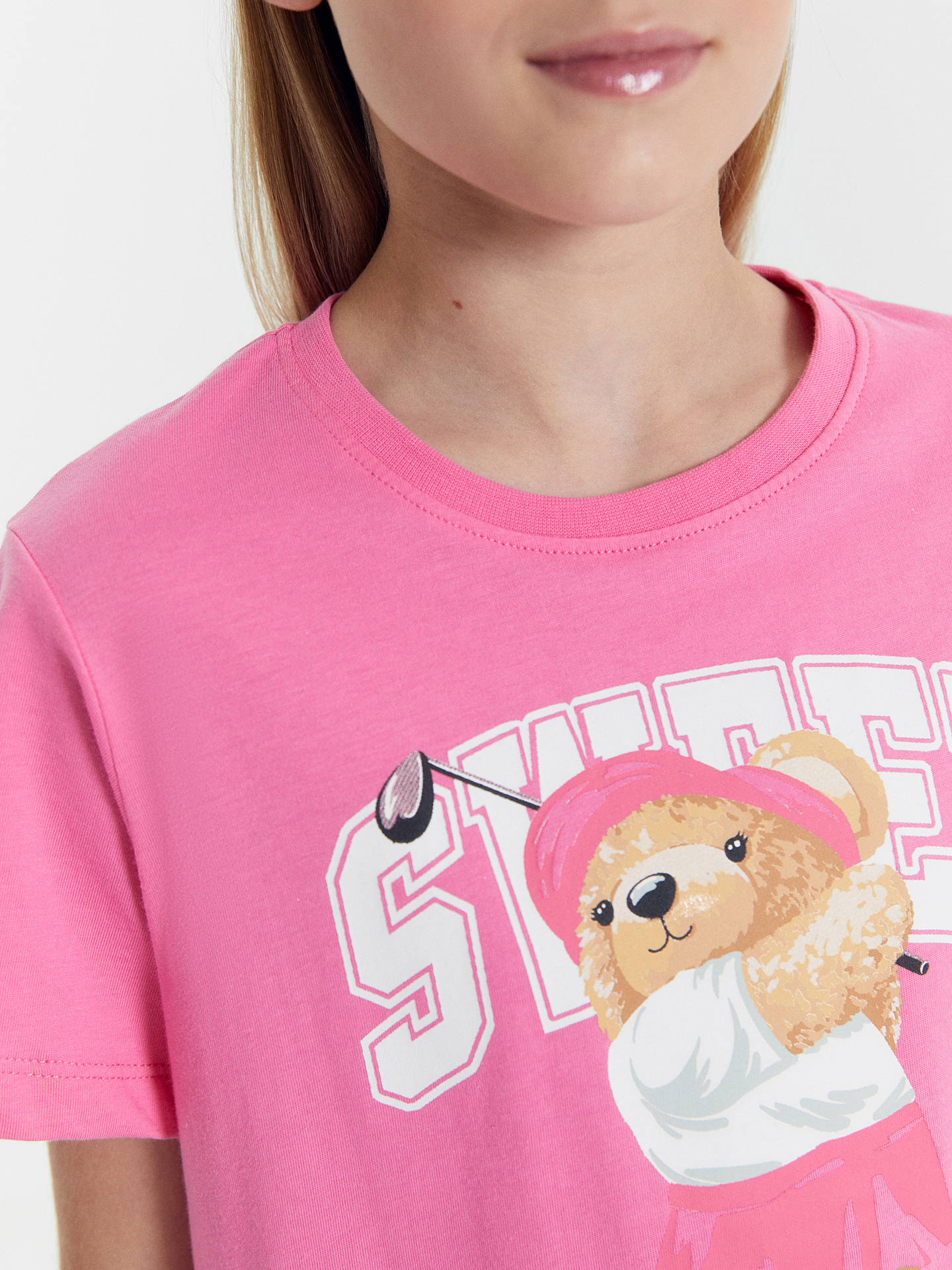 Пижама Mark Formelle (Марк Формэль) 567734/розовый космос +чб клетка виши - фото 5