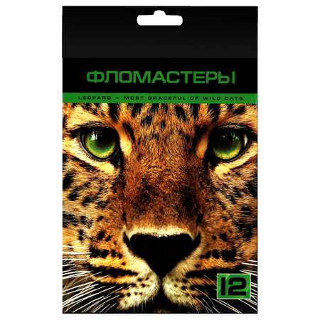 Фломастеры Hatber 12 цв.