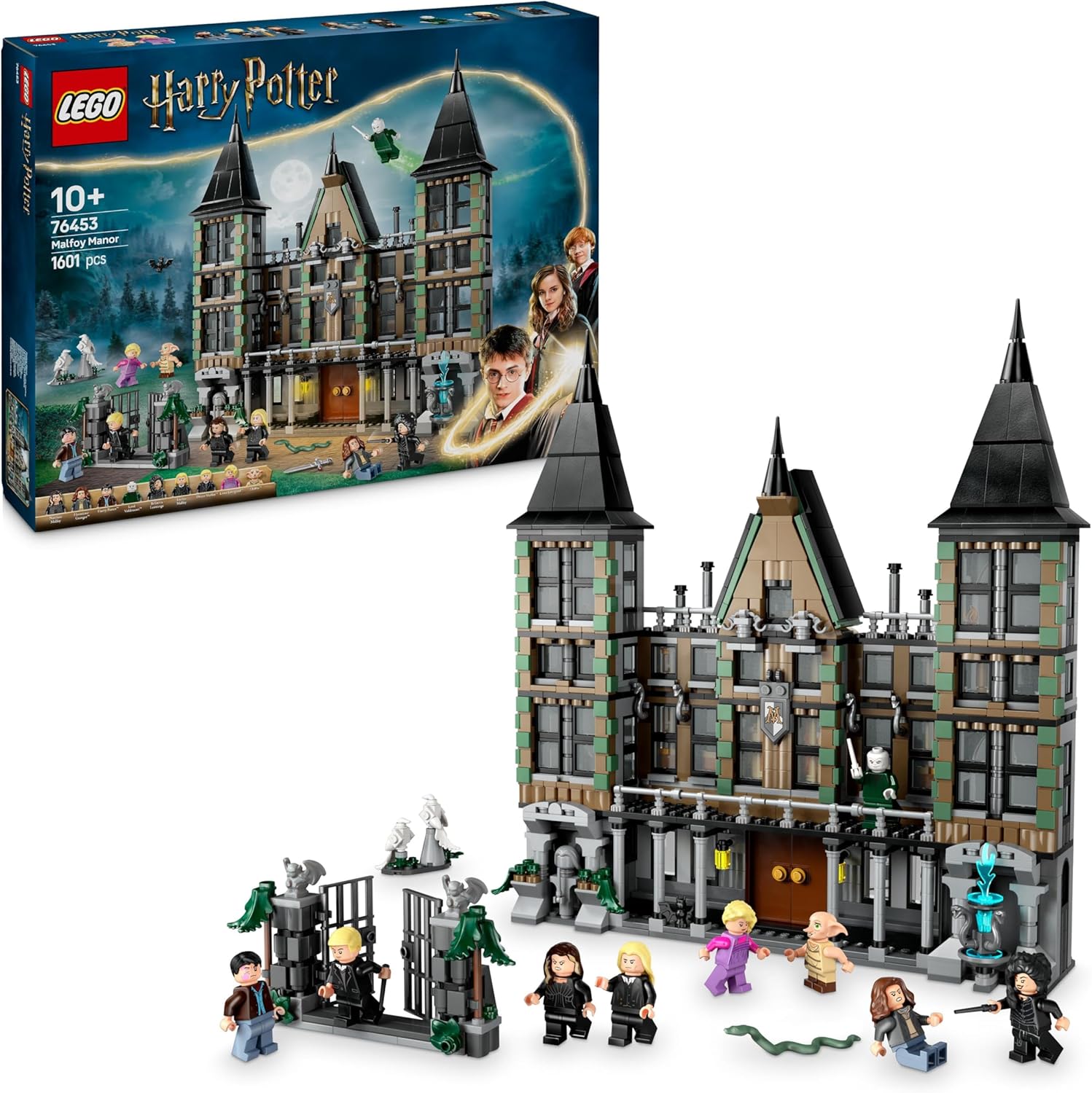 Конструктор LEGO Harry Potter Поместье Малфоев 1601 дет. - фото 1