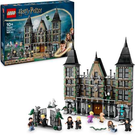 Конструктор LEGO Harry Potter Поместье Малфоев блочный