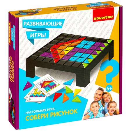 Настольная игра Bondibon мозаика Собери рисунок