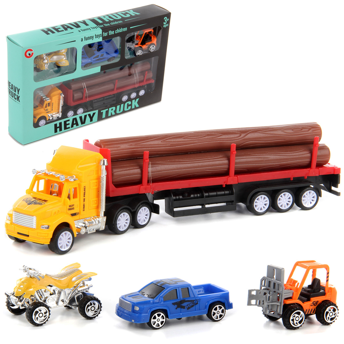 Игровой набор Veld Co Лесовоз 121452 - фото 2