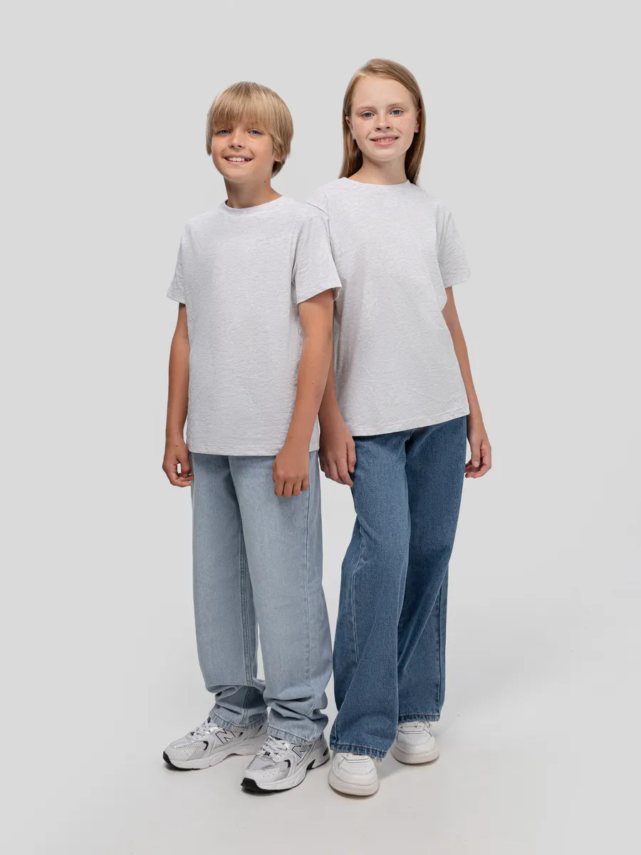 Футболка 2 шт Mark Formelle (Марк Формэль) 113379-2/белый +серый меланж 4306-А - фото 11