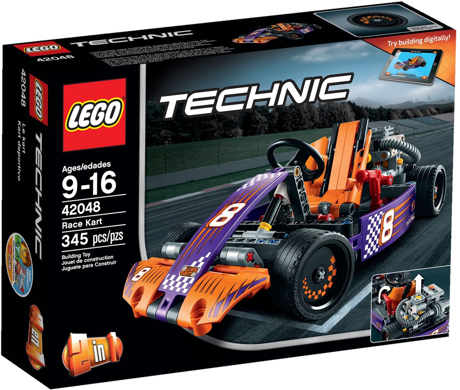 Конструктор LEGO Technic 42048 345 дет. - фото 1