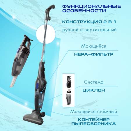 Вертикальный пылесос ENDEVER SKYCLEAN VC-286