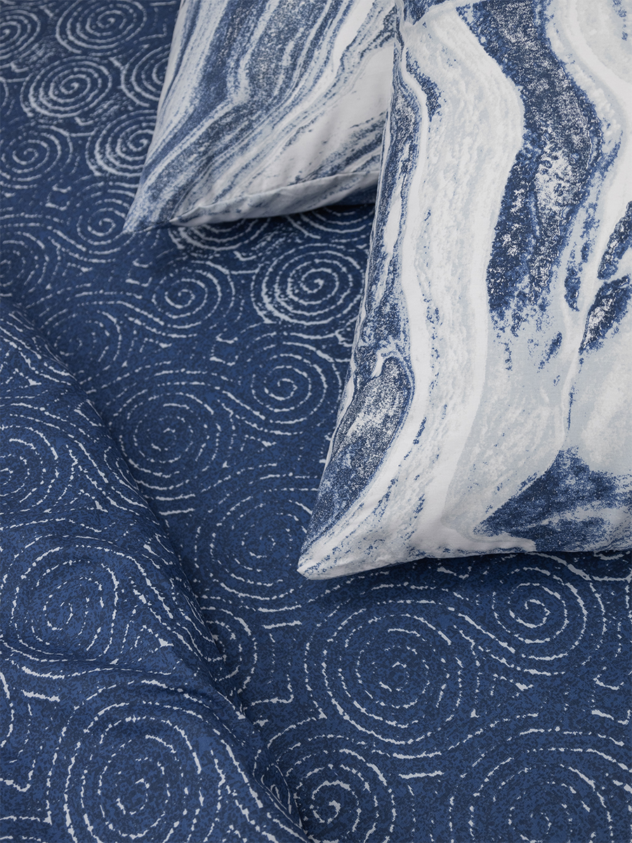 Комплект постельного белья для SNOFF Водопад двуспальный 4 предм. - фото 7